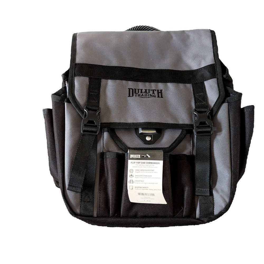 Duluth Trading Co Flip-Top Cab Commander in Grey